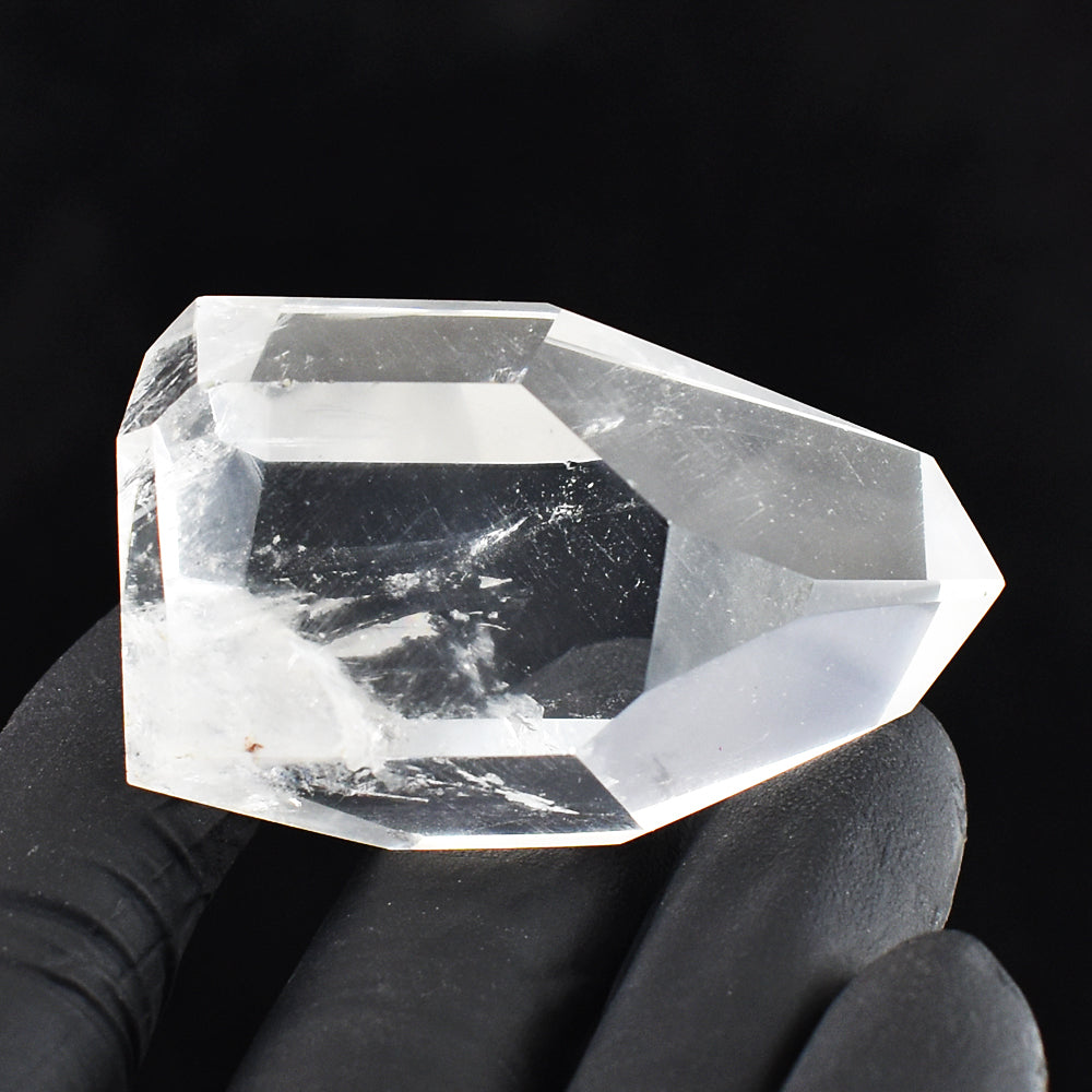 Natural 280.00 Cts Genuine White Quartz Crystal Specimen Gemstone Point