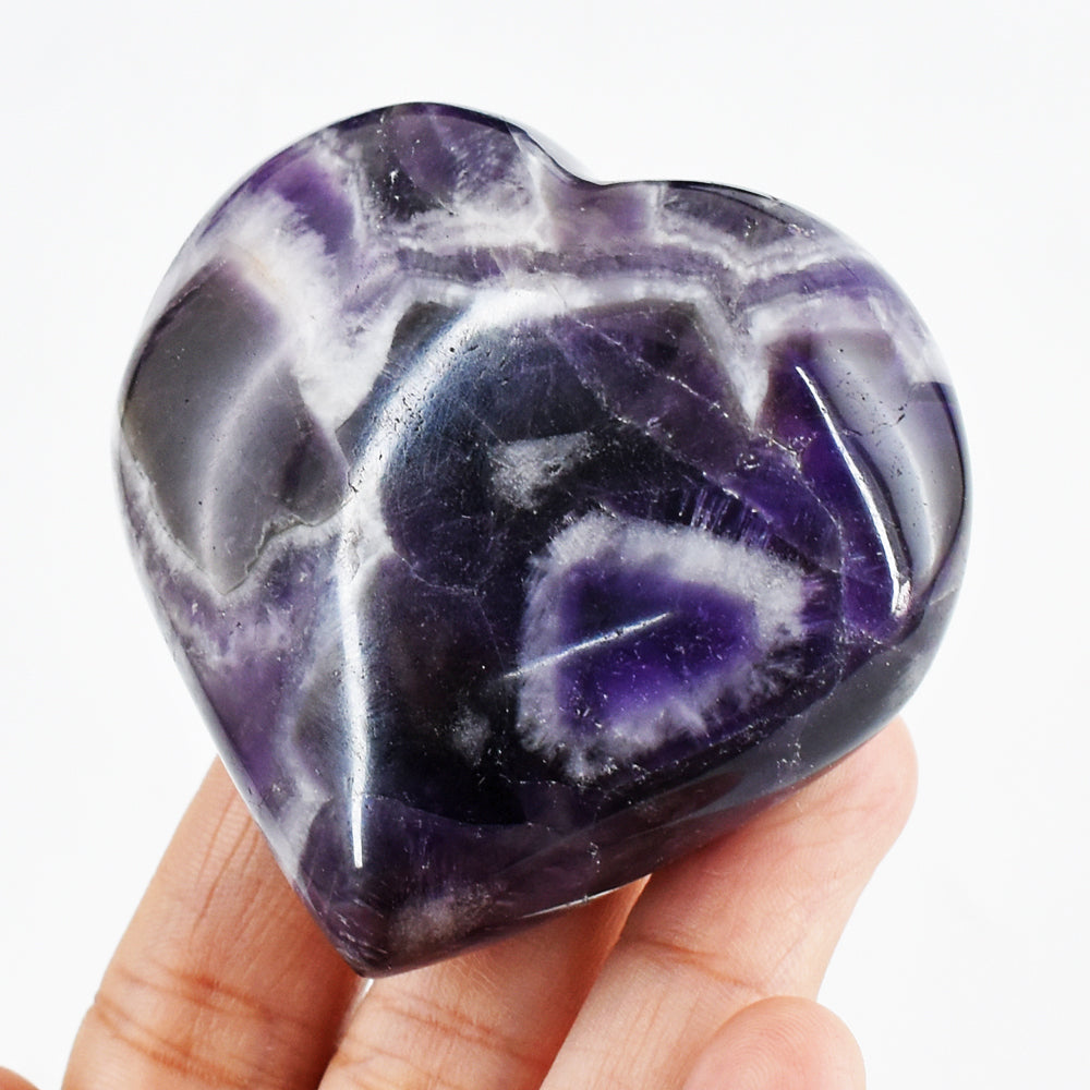 Exclusive 741.00 Cts Genuine Amethyst Crystal Specimen Gemstone Healing Heart