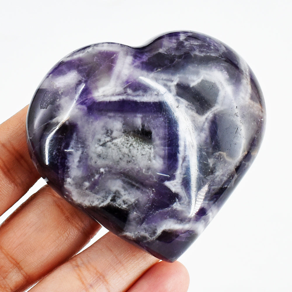 Exclusive 741.00 Cts Genuine Amethyst Crystal Specimen Gemstone Healing Heart