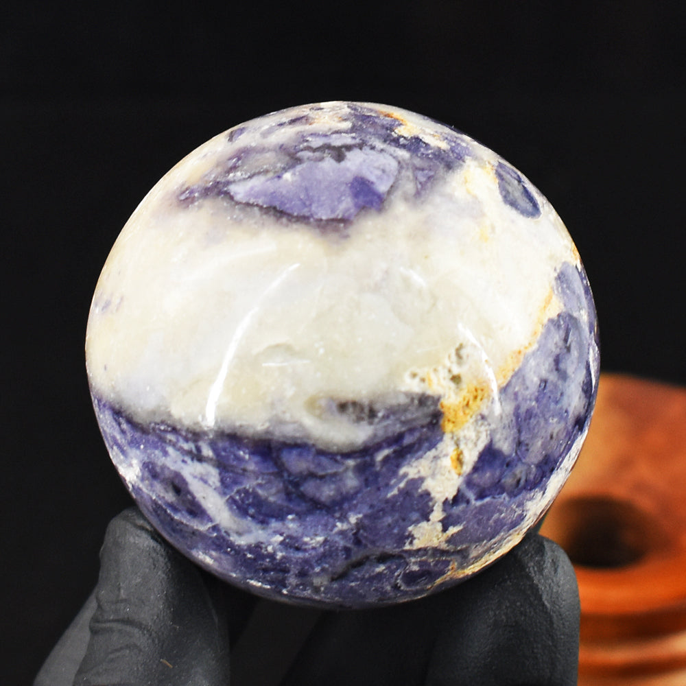 Natural 1116.00 Cts Genuine Tiffany Fluorite Crystal Specimen Healing Gemstone Sphere