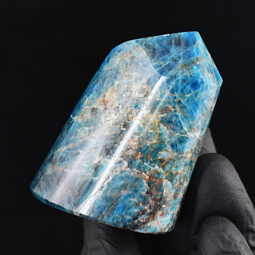 Exclusive 479.00 Cts Genuine Apatite Crystal Specimen Gemstone Healing Tower