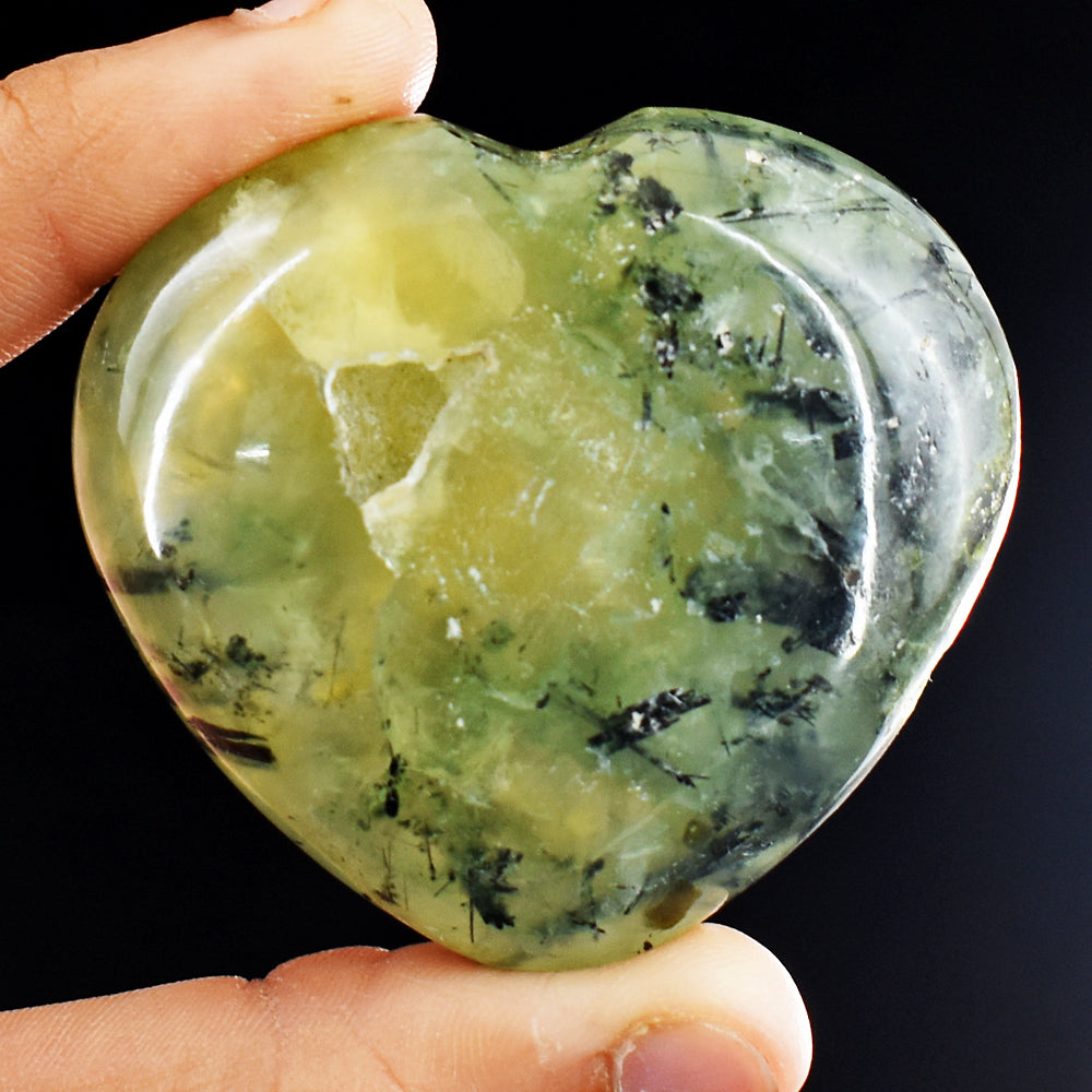 458.00 Carats Genuine Phrenite Druzy Crystal Specimen Gemstone Healing Heart