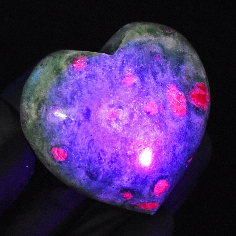 Awesome 517.00 Cts Genuine Pink In Ruby Fuchsite Crystal Specimen gemstone Healing Heart