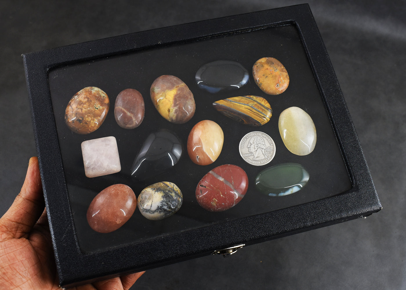 Gorgeous  930.00  Carats  Genuine Mix Gem  Untreated Gemstone Cabochon Lot