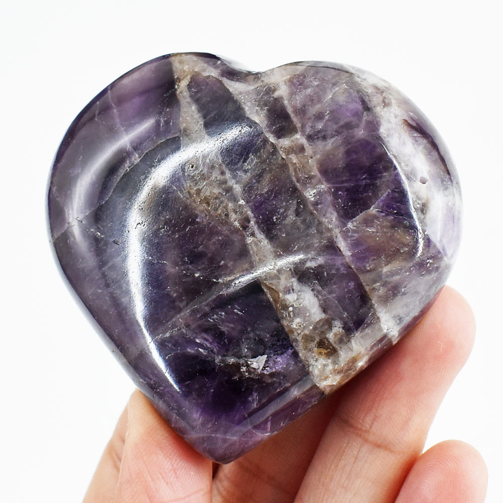 Artisian 666.00 Cts Genuine Amethyst Crystal Specimen Healing Gemstone Heart