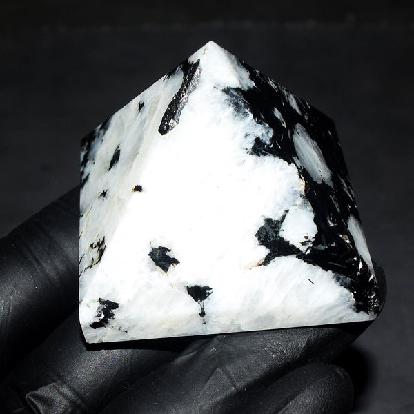 Beautiful 664.00 Cts Genuine Moonstone Crystal Specimen Healing Divine Pyramid