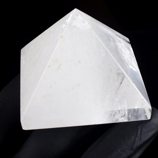 Gracious 697.00 Cts Genuine White Quartz Crystal Specimen Divine Pyramid
