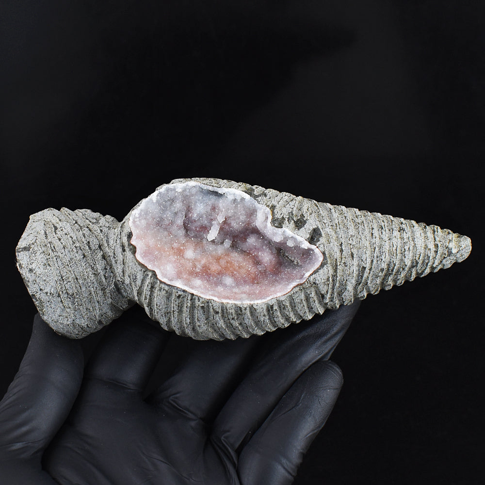 Exclusive 1341.00 Cts Genuine Chalcedony Crystal Specimen Gemstone