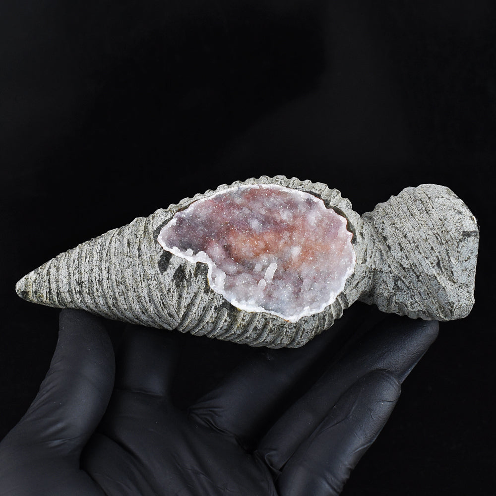 Exclusive 1341.00 Cts Genuine Chalcedony Crystal Specimen Gemstone