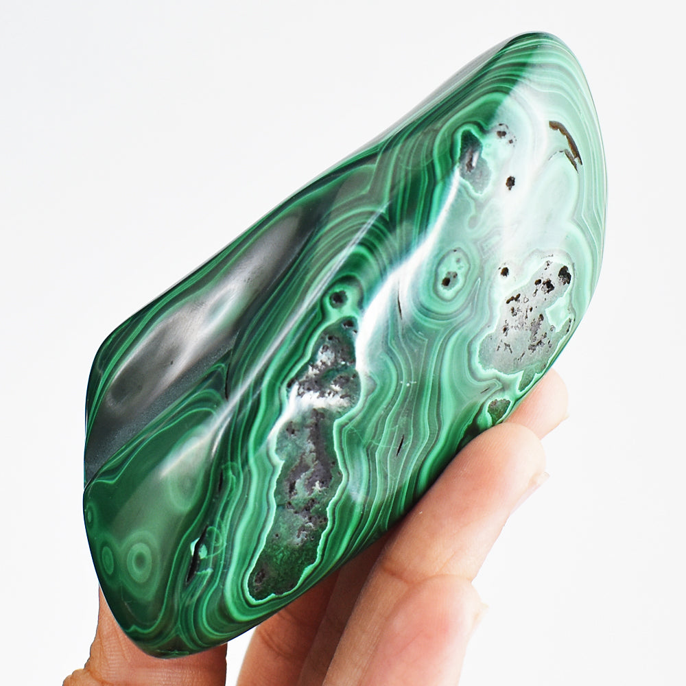 Awesome 1463.00 Cts Genuine Malachite Free Form Crystal Specimen Gemstone