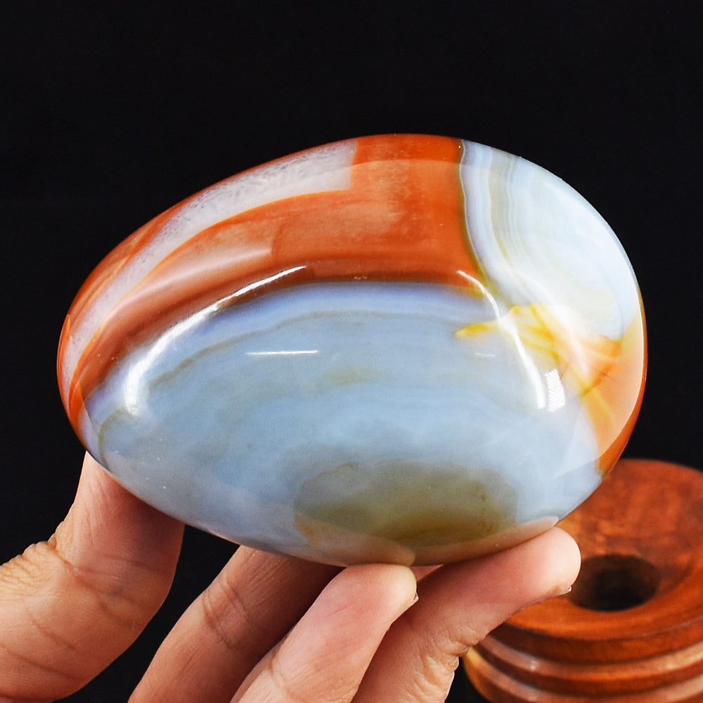 1983.00 Carats Genuine Carnelian Crystal Specimen Gemstone Healing Egg