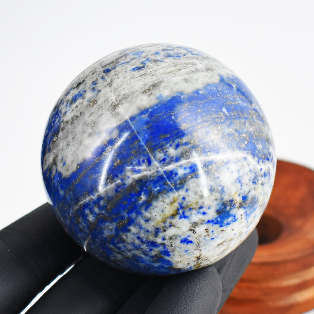 Amazing 1163.00 Cts Genuine Lapis Lazuli Crystal Specimen Gemstone Healing Sphere