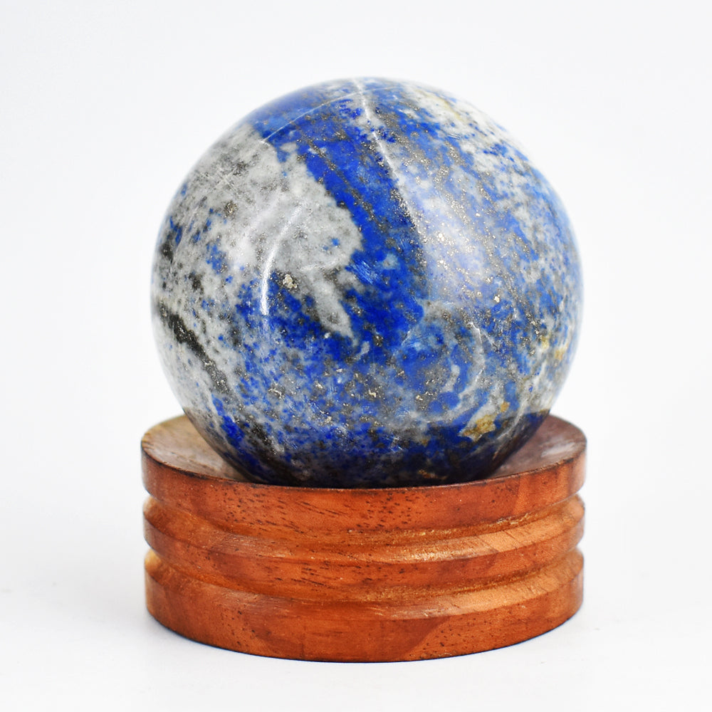 Amazing 1163.00 Cts Genuine Lapis Lazuli Crystal Specimen Gemstone Healing Sphere