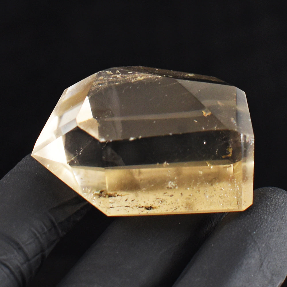 Exclusive 213.00 Cts Genuine Smoky Quartz Free Form Crystal Specimen Gemstone Point