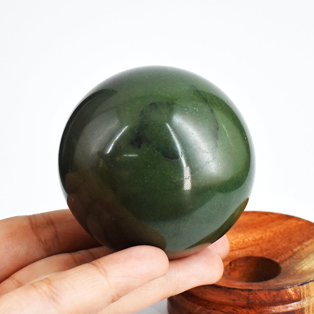 Natural  1277.00  Carats  Genuine  Bloodstone  Hand  Carved  Crystal  Healing  Gemstone  Sphere