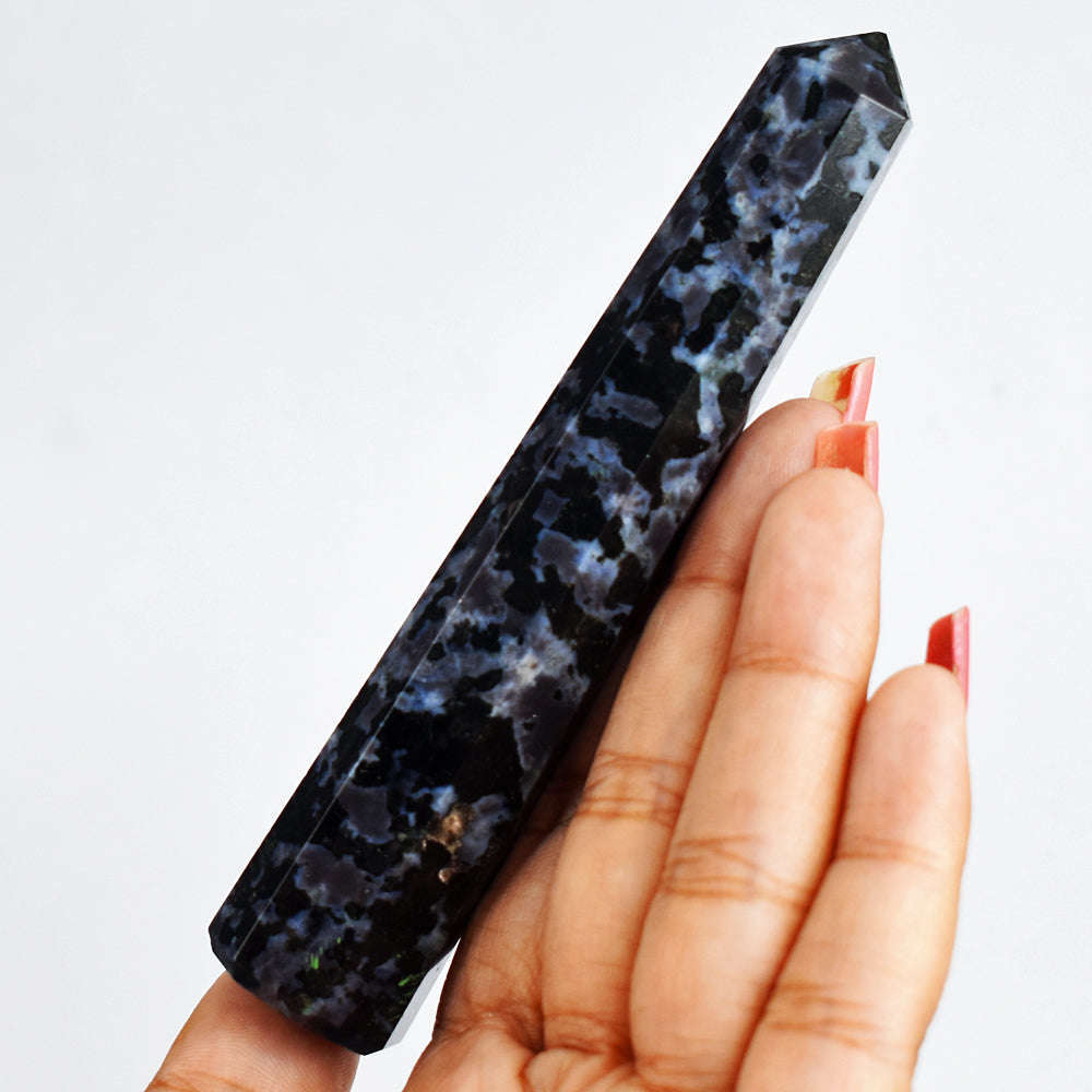 gemsmore:Beautiful 417.00 Cts  Genuine  Gabrella  Jasper  Hand Carved  Healing Point