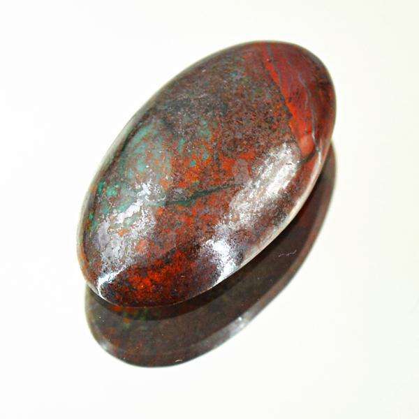 gemsmore:Aamzing Natural Oval Shape Chrysoprase Loose Gemstone