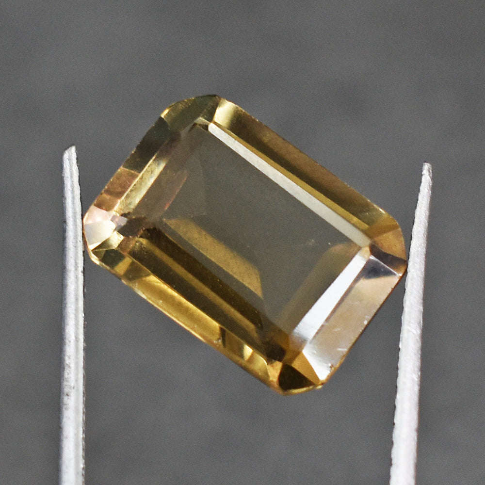 gemsmore:Amazing 12 Carats  Genuine Smoky Quartz Gemstone