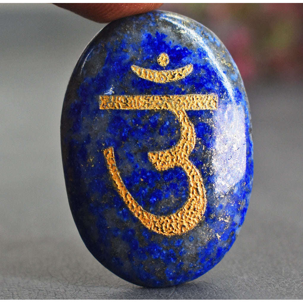 gemsmore:Amazing  29 Carats  Genuine Lapis Lazuli Gemstone