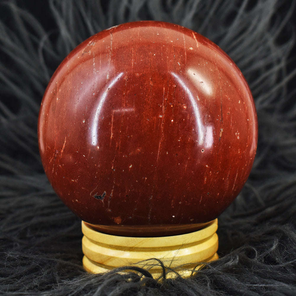 gemsmore:Amazing 7980.00 Cts Red Jasper Carved Crystal Healing Sphere - Huge Size