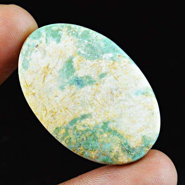 gemsmore:Amazing Blood Green Unakite Untreated Loose Gemstone
