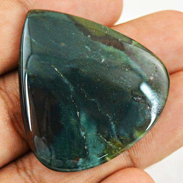 gemsmore:Amazing Bloodstone Pear Shape Untreated Loose Gemstone