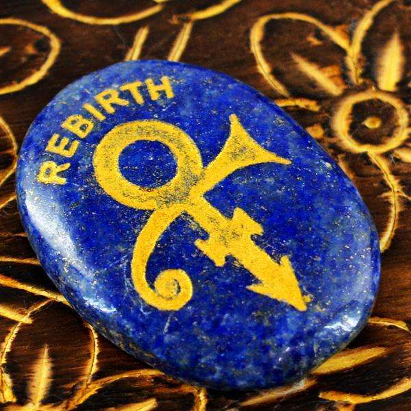gemsmore:Amazing Blue Lapis Lazuli Oval Shape Untreated Loose Gemstone