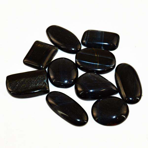 gemsmore:Amazing Blue Power Tiger Eye Loose Gemstone Lot