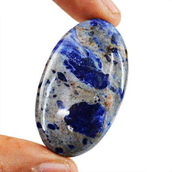 gemsmore:Amazing Blue Sodalite Untreated Loose Gemstone