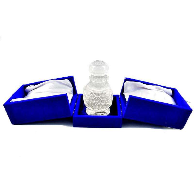 gemsmore:Amazing Carved White Quartz Perfume Bottle
