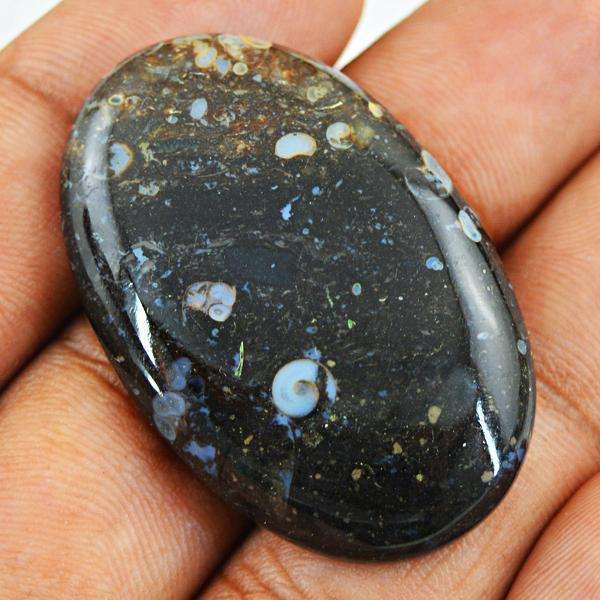 gemsmore:Amazing Galaxy Jasper Oval Shape Untreated Loose Gemstone