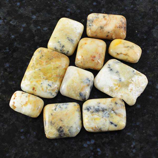 gemsmore:Amazing Genuine Dendrite Opal Untreated Loose Gemstone Lot