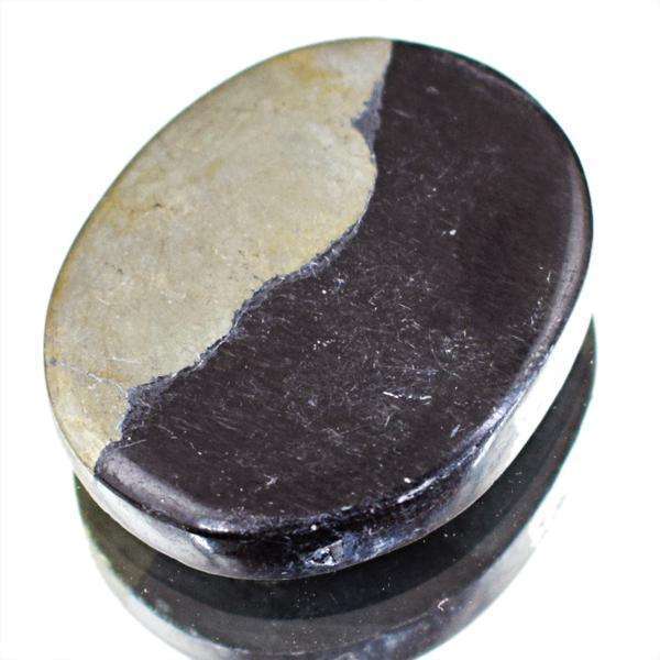 gemsmore:Amazing Genuine Golden Pyrite Oval Shape Untreated Loose Gemstone
