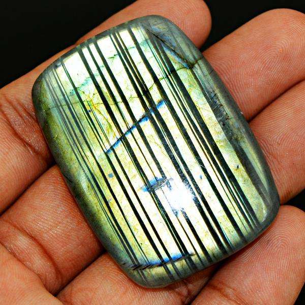gemsmore:Amazing Golden Flash Oval Shape Labradorite Loose Gemstone