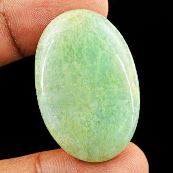 gemsmore:Amazing Green Aventurine Oval Shape Loose Gemstone