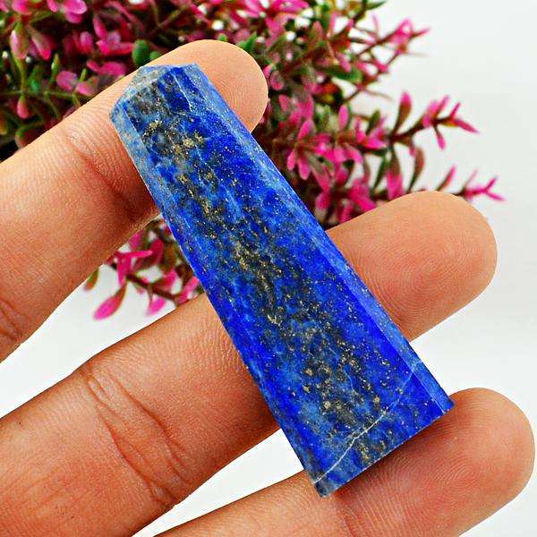 gemsmore:Amazing Natural Blue Lapis Lazuli Healing Wand