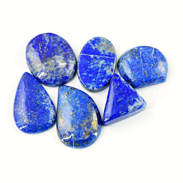 gemsmore:Amazing Natural Blue Lapis Lazuli Untreated Loose Gemstone Lot