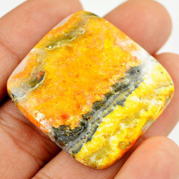 gemsmore:Amazing Natural Bumble Bee Jasper Loose Gemstone