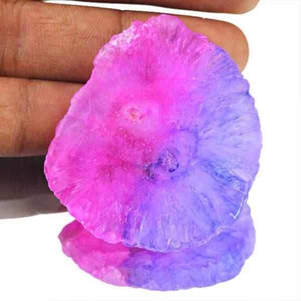 gemsmore:Amazing Natural Cluster Druzy Untreated Loose Gemstone