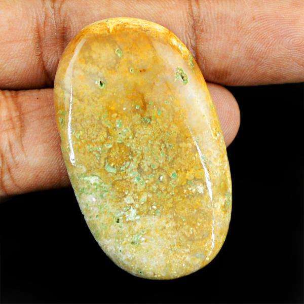 gemsmore:Amazing Natural Coral Fossil Oval Shape Untreatded Loose Gemstone