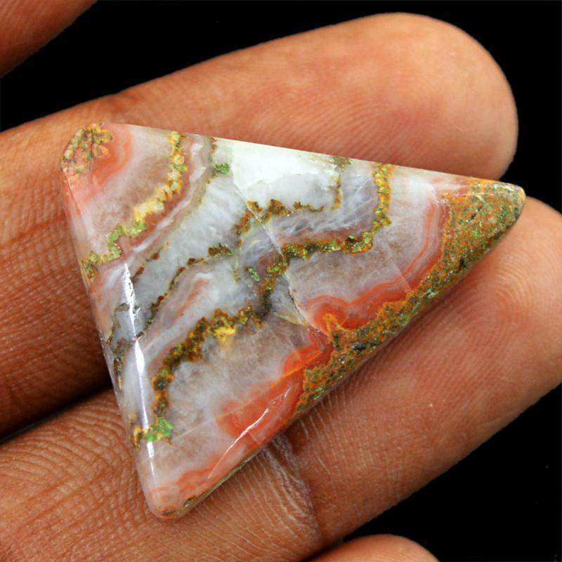 gemsmore:Amazing Natural Crazy Agate Unheated Loose Gemstone