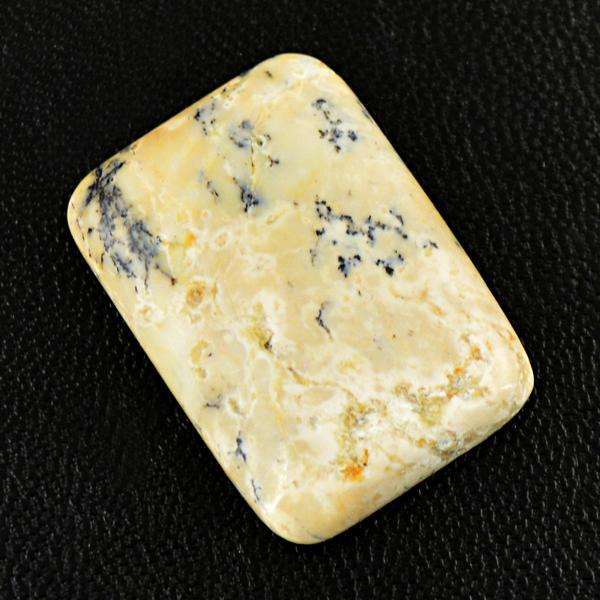 gemsmore:Amazing Natural Dendrite Opal Untreated Loose Gemstone