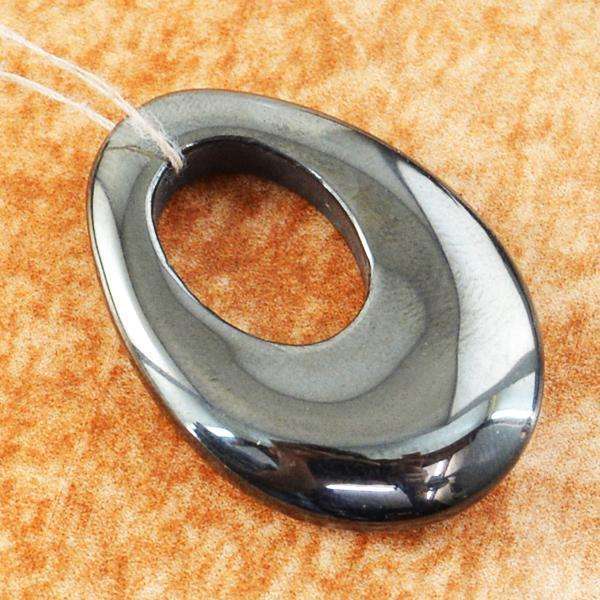 gemsmore:Amazing Natural Hematite Untreated Loose Drilled Gemstone