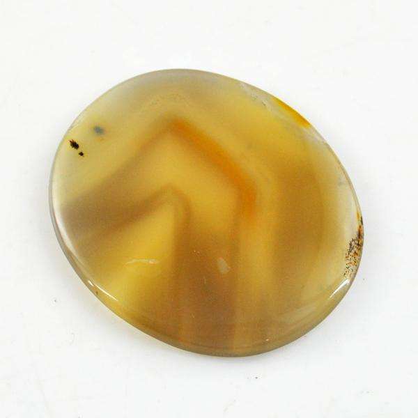 gemsmore:Amazing Natural Onyx Oval Shape Untreated Loose Gemstone