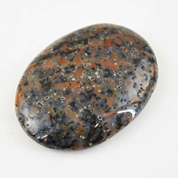 gemsmore:Amazing Natural Oval Shape Dendrite Opal Untreated Loose Gemstone