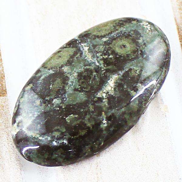 gemsmore:Amazing Natural Oval Shape Ocean Jasper Untreated Loose Gemstone