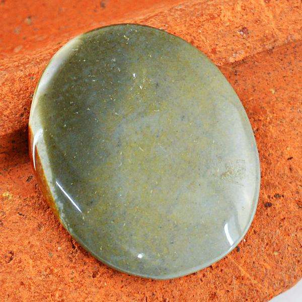 gemsmore:Amazing Natural Oval Shape Polygram Jasper Untreated Loose Gemstone