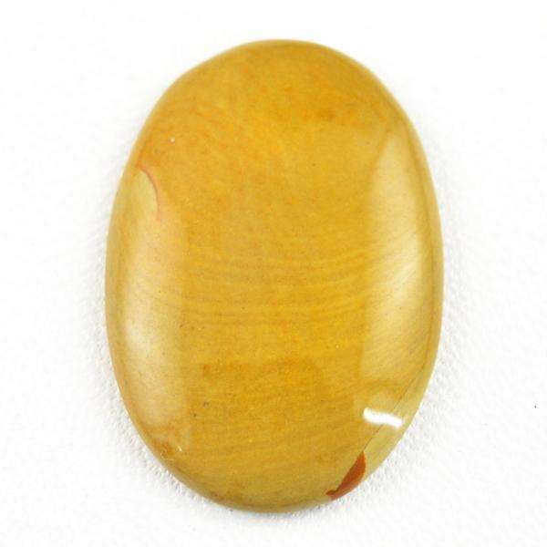 gemsmore:Amazing Natural Oval Shape Polygram Jasper Untreated Loose Gemstone