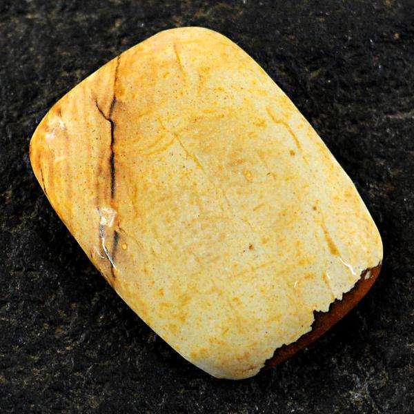 gemsmore:Amazing  Natural Picture Jasper Untreated Loose Gemstone