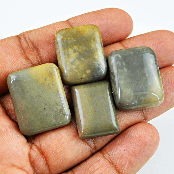 gemsmore:Amazing Natural Polygram Jasper Untreated Loose Gemstone Lot